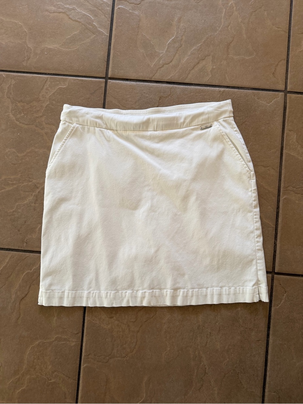 Rafaella White Mini Skirt